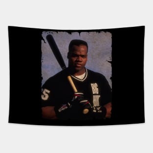 Frank Thomas (The Big Hurt) in Chicago White Sox Tapestry