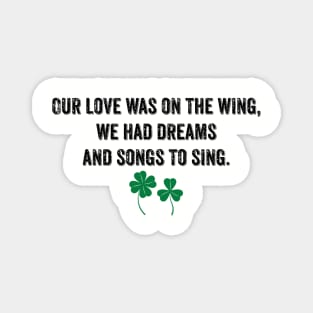 Fields Of Athenry Song Lyric Magnet