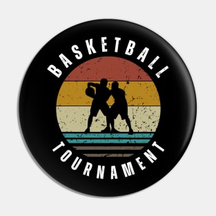 Basketball Tournament Pin