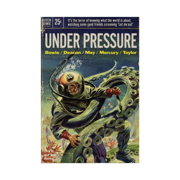 Vintage Sci Fi Book Cover - Under Pressure by Persona2