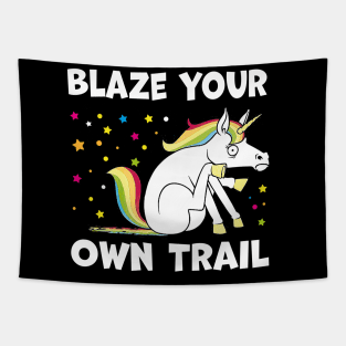 Blaze Your Own Trail Tapestry