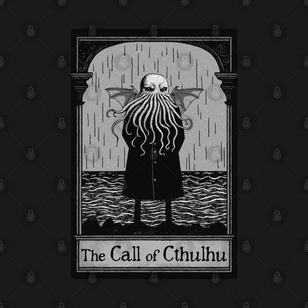 Edward Gorey's The Call of Cthulhu by Hiraeth Tees