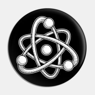 Atom Drawn Pin