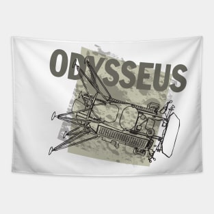 Toppled Odysseus 1 by Buck Tee Original Tapestry