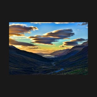 Looking West to Loch Maree-Scotland T-Shirt