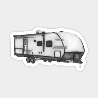 Camper Trailer Magnet