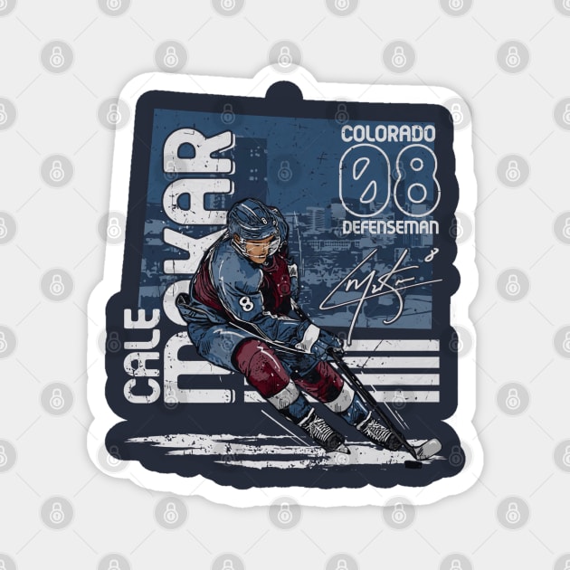 Cale Makar Colorado State Magnet by lavonneroberson