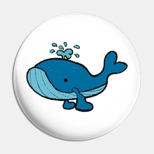 Cute Whale Pin