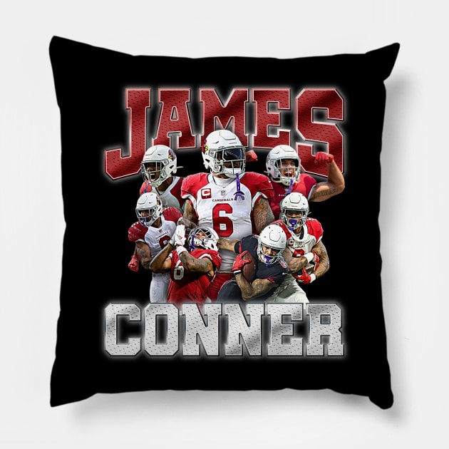 James Conner Pillow by LunaGFXD