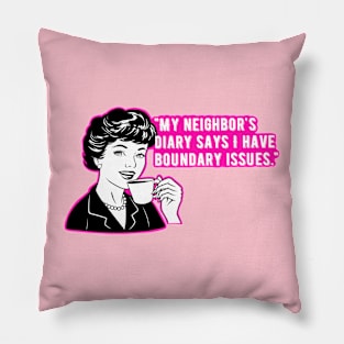 Funny women, girl jokes Pillow