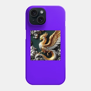 Golden phoenix Phone Case