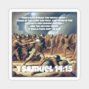 1 Samuel 14:15 Magnet