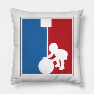 Basketball From Birth Logo T-shirt Pillow