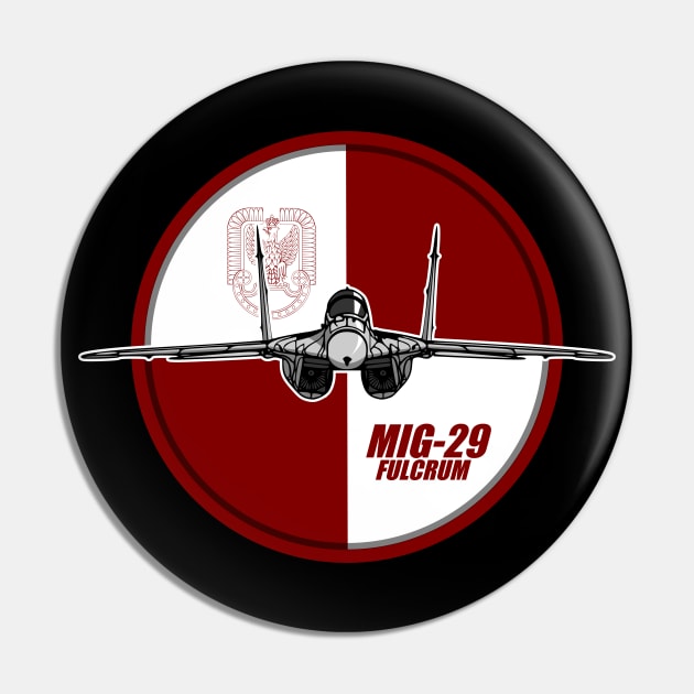 Mig-29 Fulcrum Pin by Tailgunnerstudios