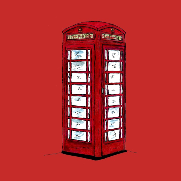 English phone box by Coppack