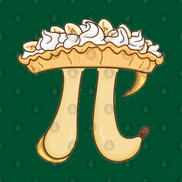 Banana Cream Pie Pi Day by Moulezitouna