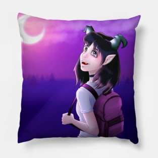 Demon girl Pillow