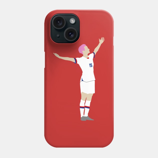 Megan Rapinoe Phone Case by CulturedVisuals