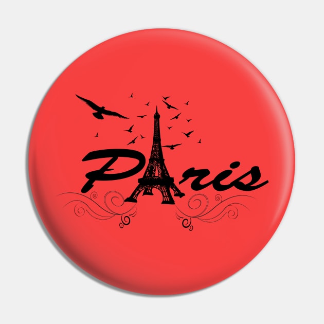 Paris, the eiffel tower Pin by Nicky2342