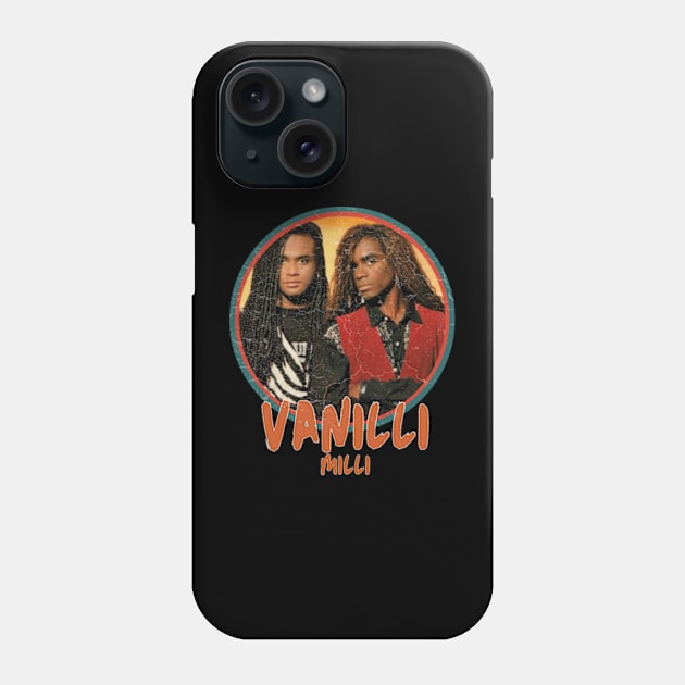 milli vanilli art 90s style retro vintage 80s Phone Case by graphicaesthetic ✅