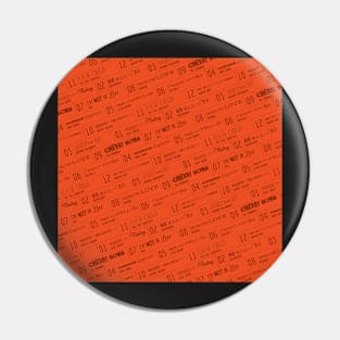 Orange Soundtrack List Pin