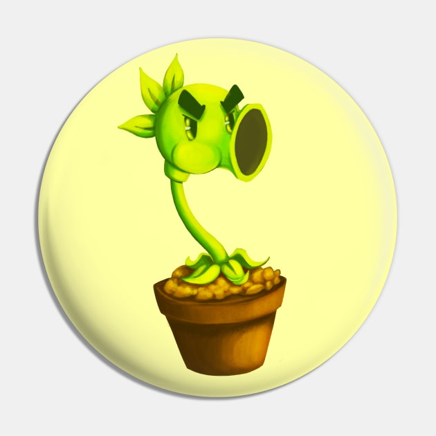 Repeater (Angry Peashooter) Pin by B A3x