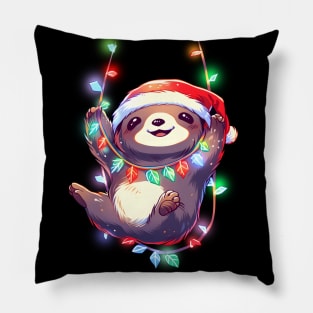 Merry Slothmas! Pillow