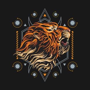 TIGER SACRED GEOMETRY T-Shirt