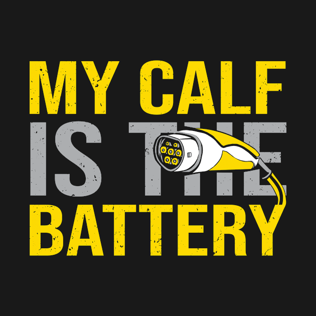 My calf is the Battery Funny bicycle qoute bike by POS