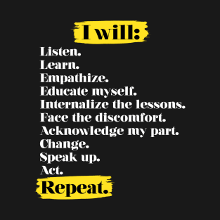 I Will T-Shirt