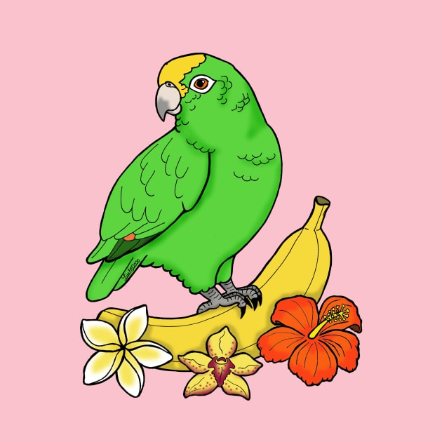 Tropical Parrot-ise by HonuHoney