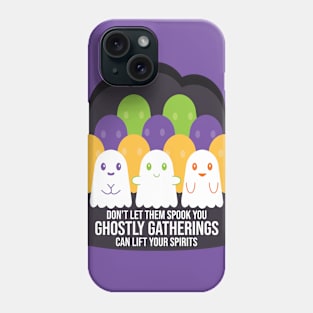 Genial Ghostly Ghosts [holiday] Phone Case