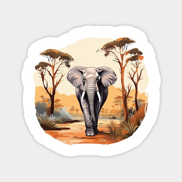 I Love Elephants Magnet by zooleisurelife