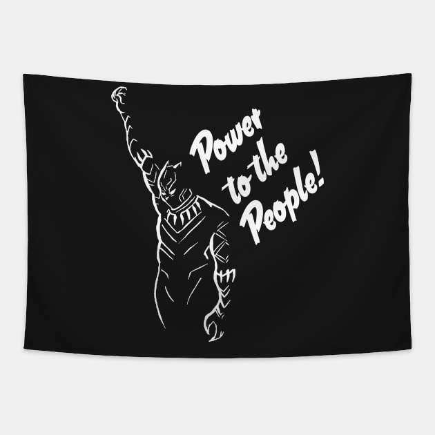 Power To Wakanda Tapestry by RaphaelComPh