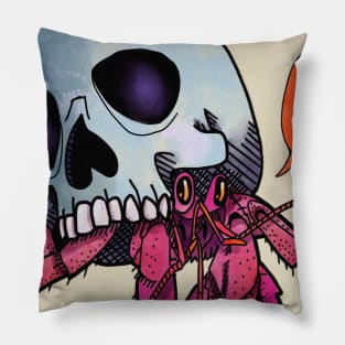 B.A. hermit crab Pillow