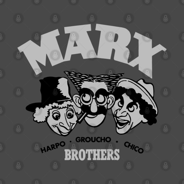 Mod.3 Groucho Chico Harpo Marx Brothers by parashop