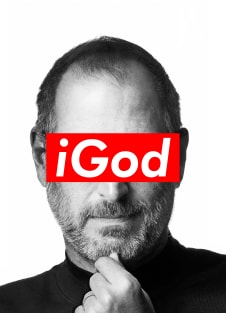 Steve Jobs is the iGod. Magnet