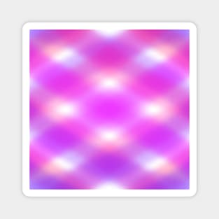 Pink Criss Cross Magnet