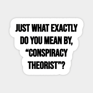 Conspiracy Theorist Magnet