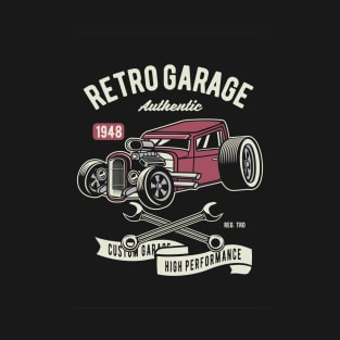 Retro Garage Hotrod T-Shirt