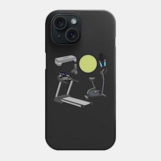 Cardio Accessories Stickers Phone Case