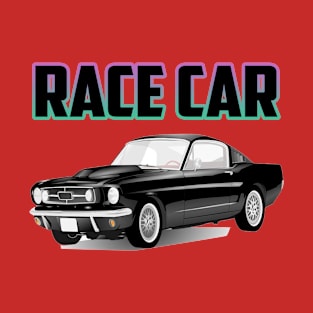 vintage race car black vintage collection T-Shirt