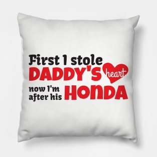 Daddy's Honda Pillow