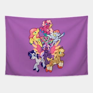 Redesign Pony Friends Movie Tapestry