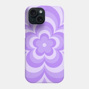 Light Purple Latte Flower Phone Case