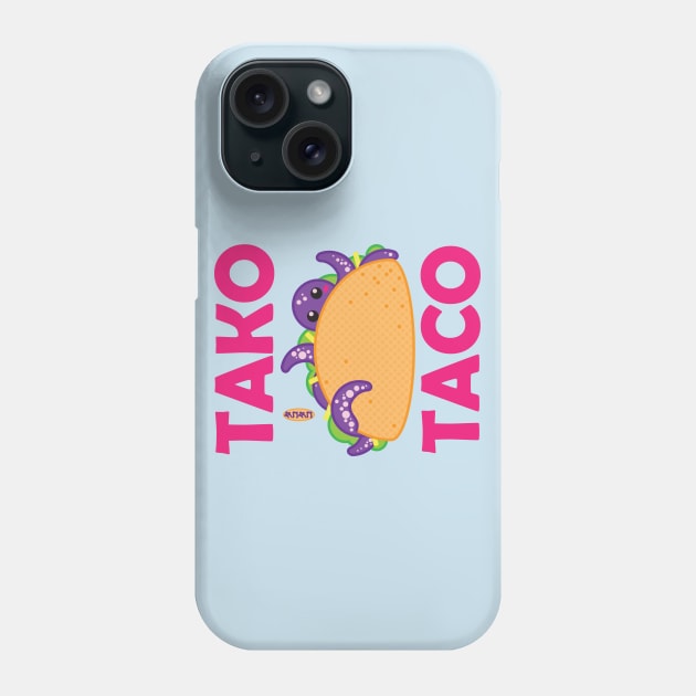 TakoTaco Phone Case by Tees4Elliott