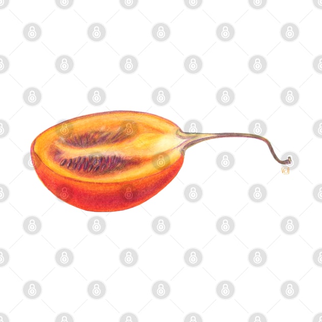 Tamarillo Exotic Fruit I by VeraAlmeida