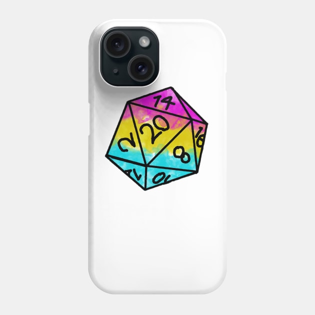 Pride Dice - Pan Phone Case by Adriane Tempest