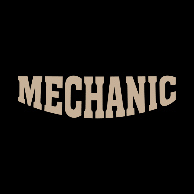 mechanic by HBfunshirts