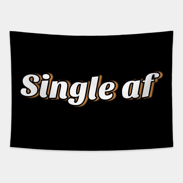 Single af calligraphy Tapestry by THESHOPmyshp